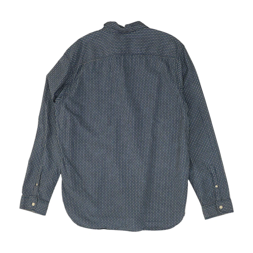 Blue Striped Long Sleeve Button Down - Image 2