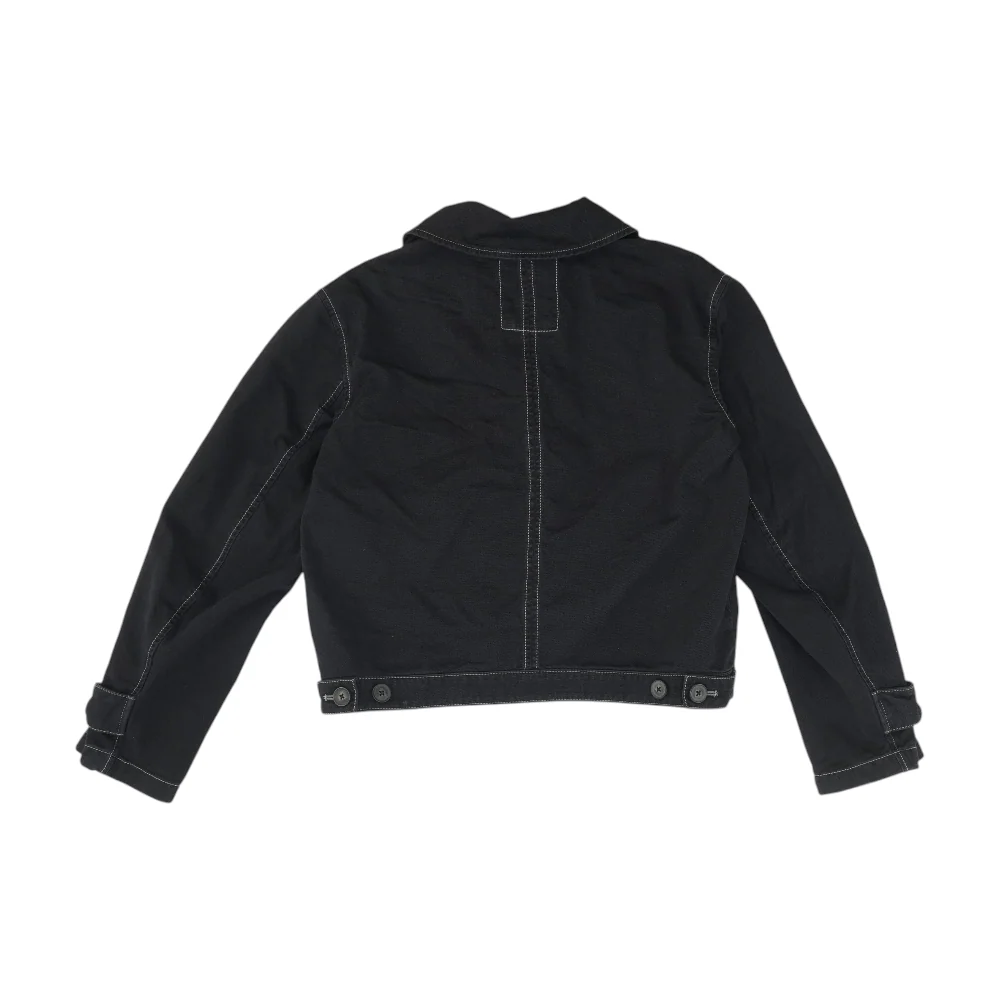 Black Solid Blazer - Image 2