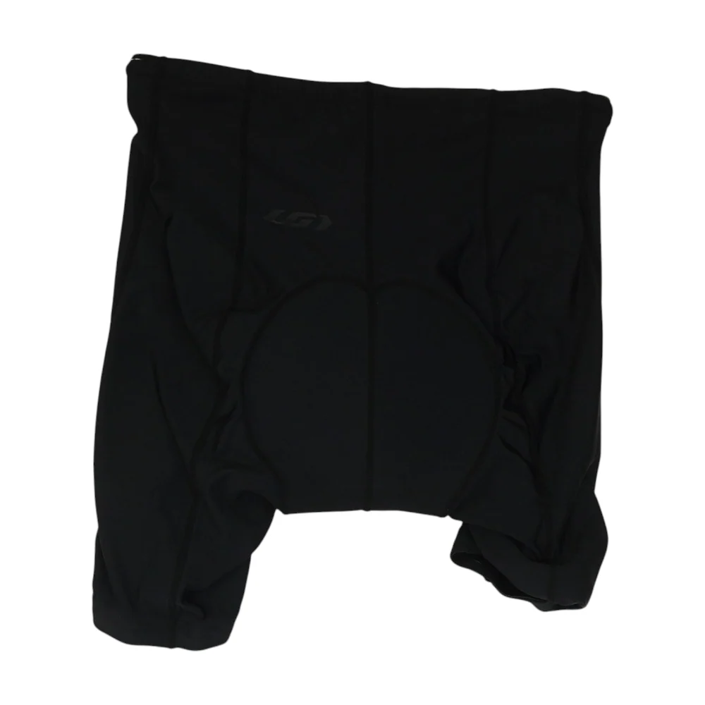 Men's Black Solid Padded Cycling Shorts Apparel - Image 2