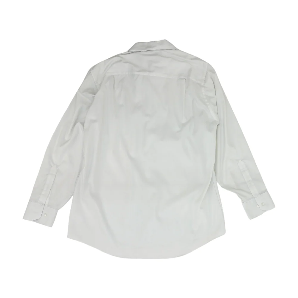 White Striped Long Sleeve Button Down - Image 2