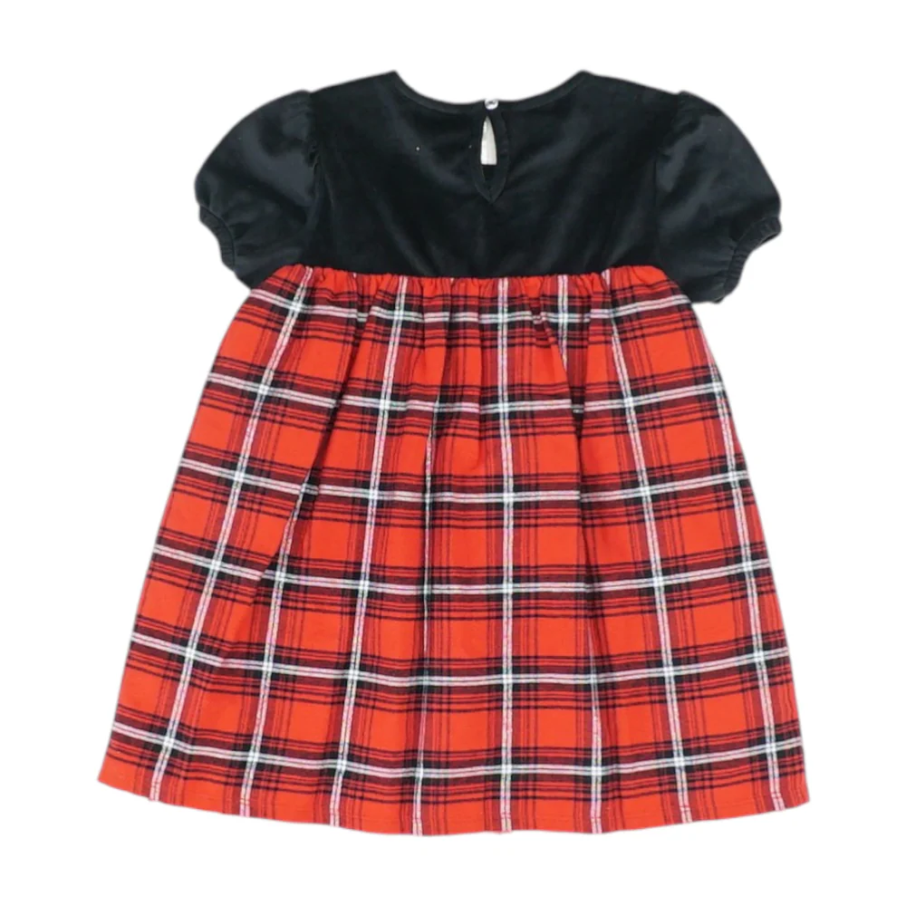 Red Plaid Dress - Image 2