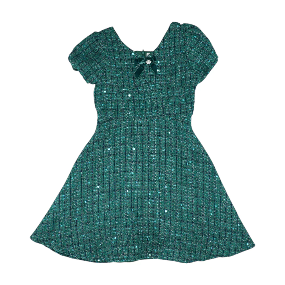 Green Plaid Dress