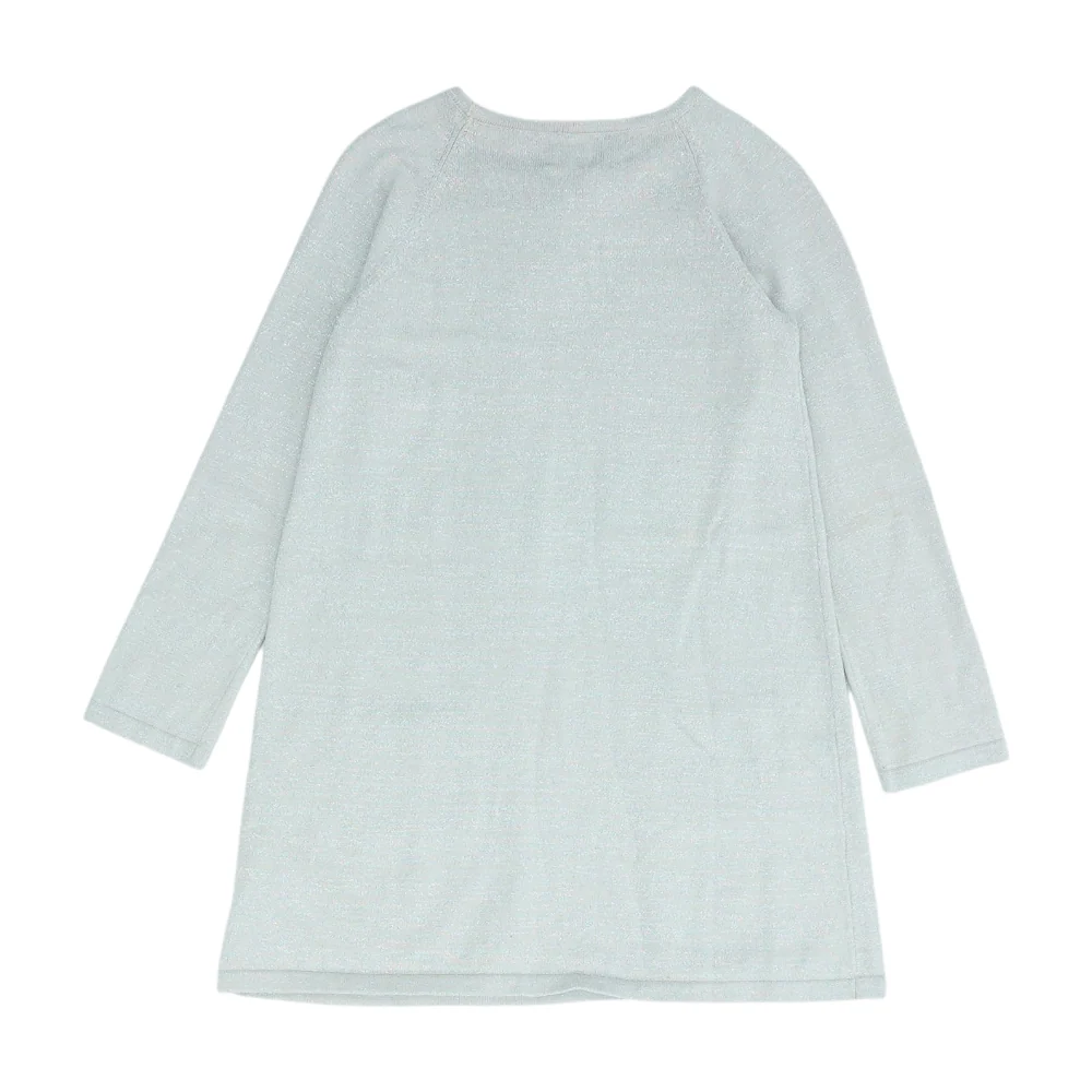 Gray Abstract Formal Dress - Image 2