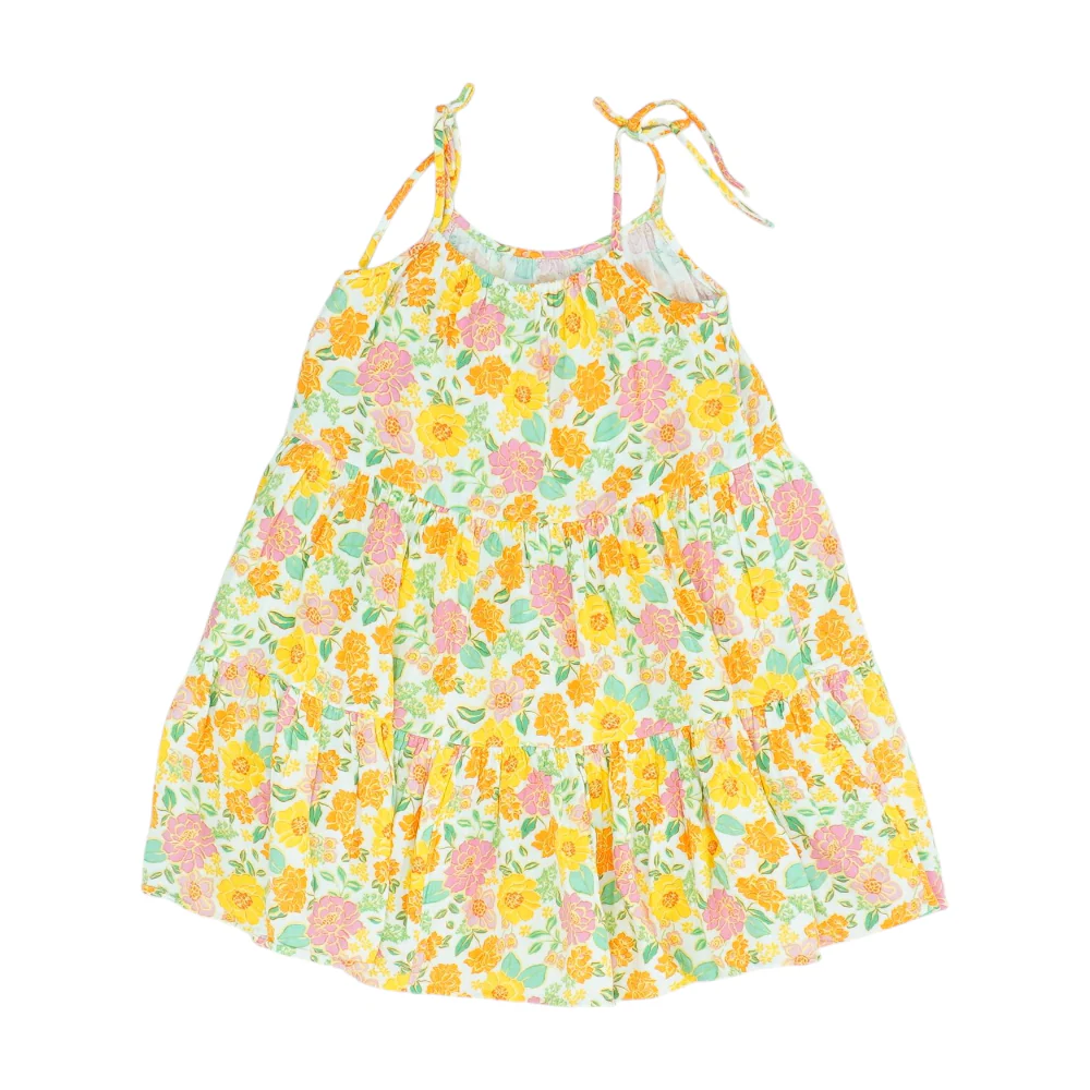 Beige Floral Dress - Image 2