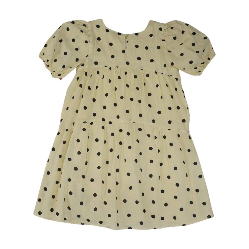 Beige Polka Dot Dress - Image 2