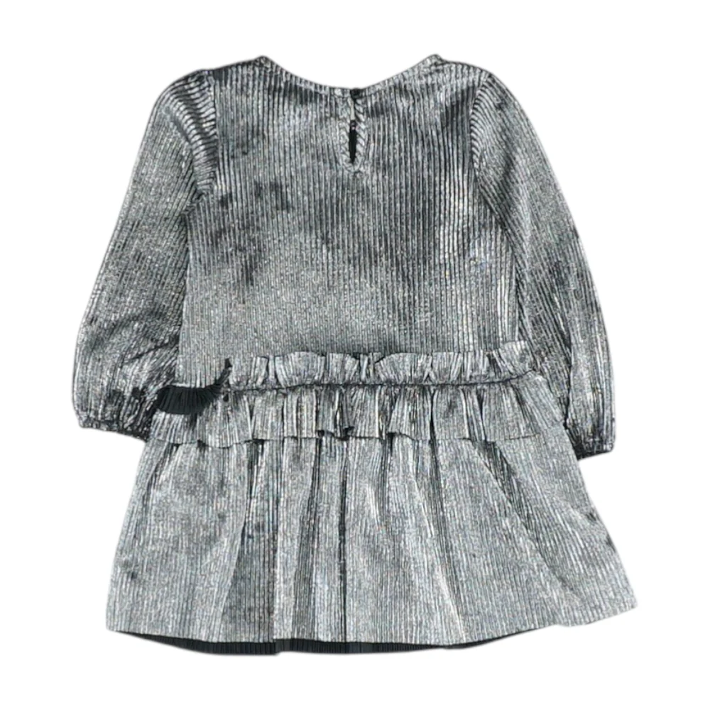 Silver Striped Dress - Image 2