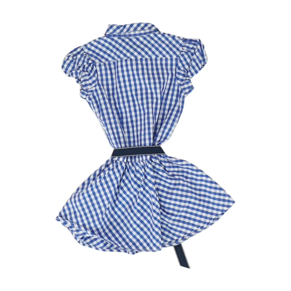 Blue Check Dress - Image 2