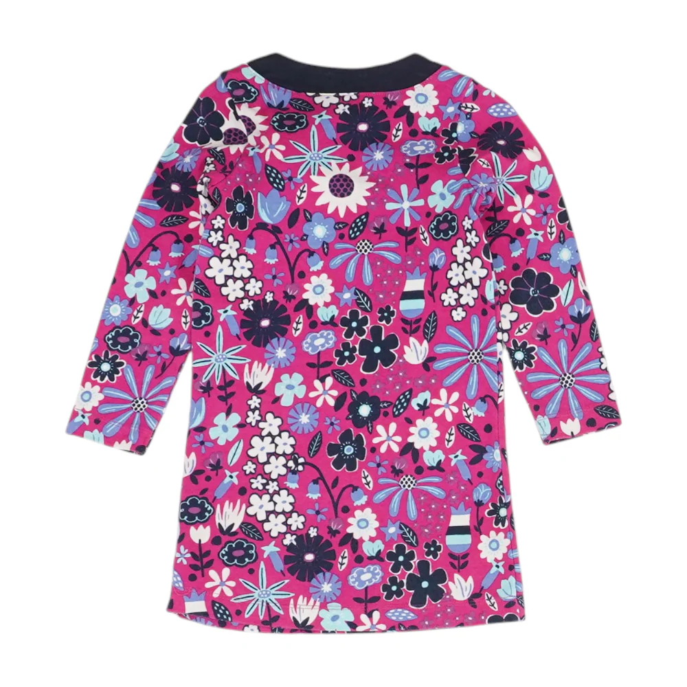 Magenta Floral Dress - Image 2