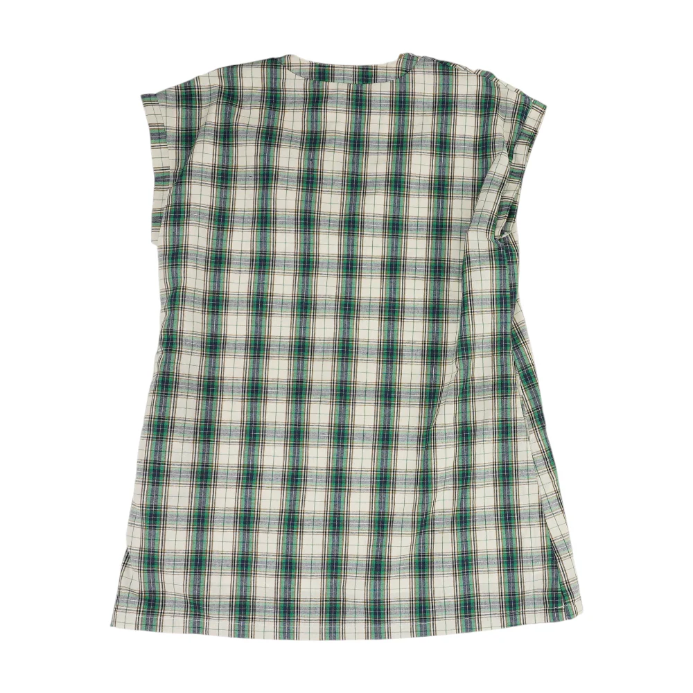 Green Plaid Dress - Image 2