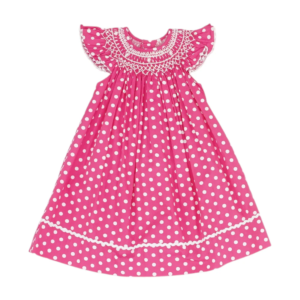 Pink Polka Dot Dress