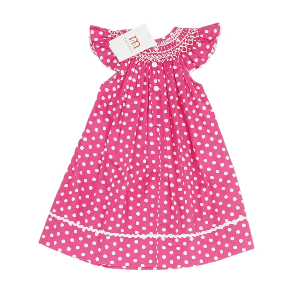 Pink Polka Dot Dress - Image 2