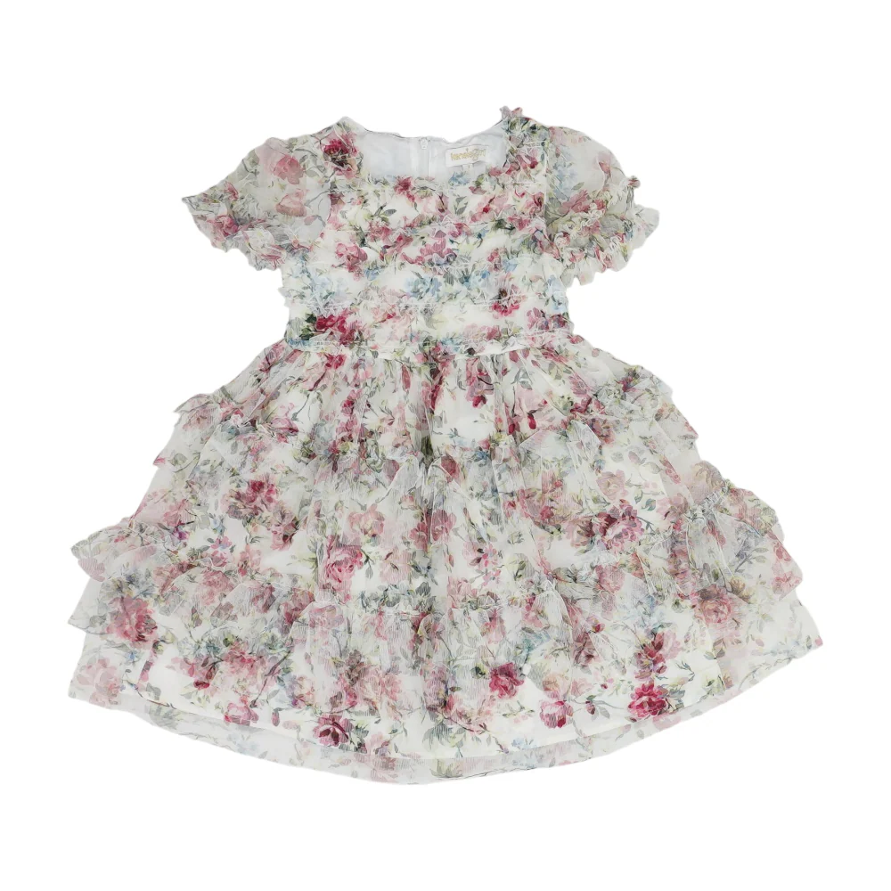White Floral Dress