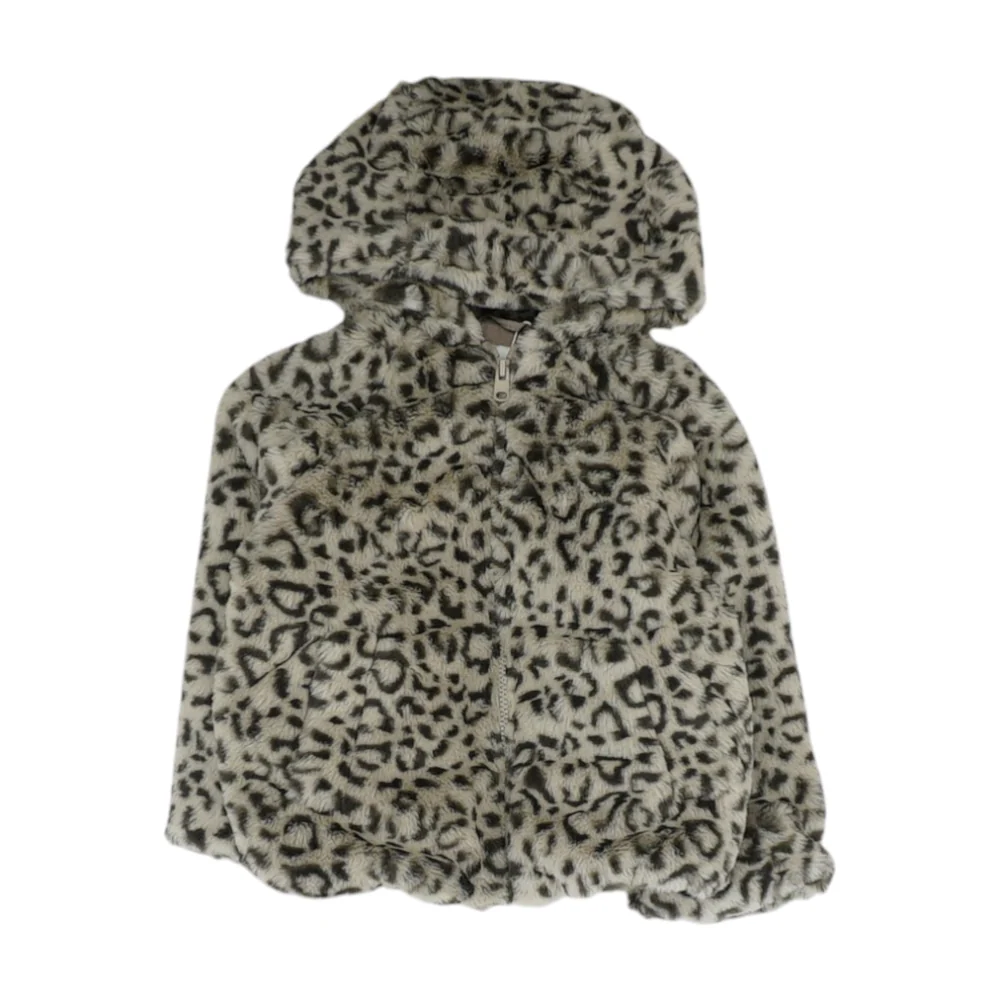 Beige Animal Print Jacket
