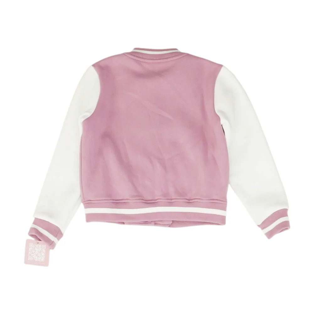 Pink Color Block Jacket - Image 2