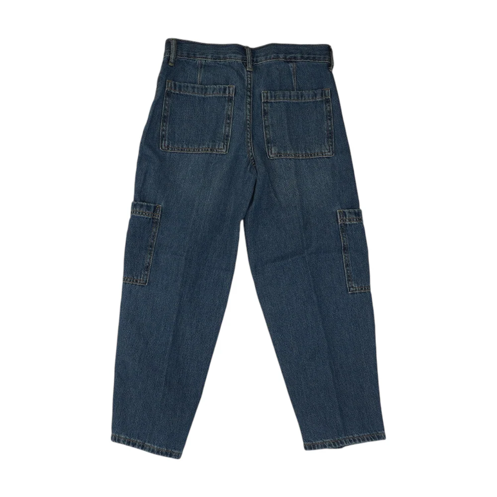 Blue Solid Jeans - Image 2