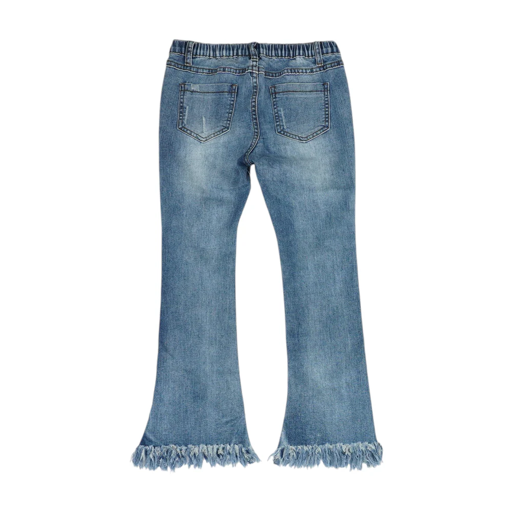Blue Solid Jeans - Image 2