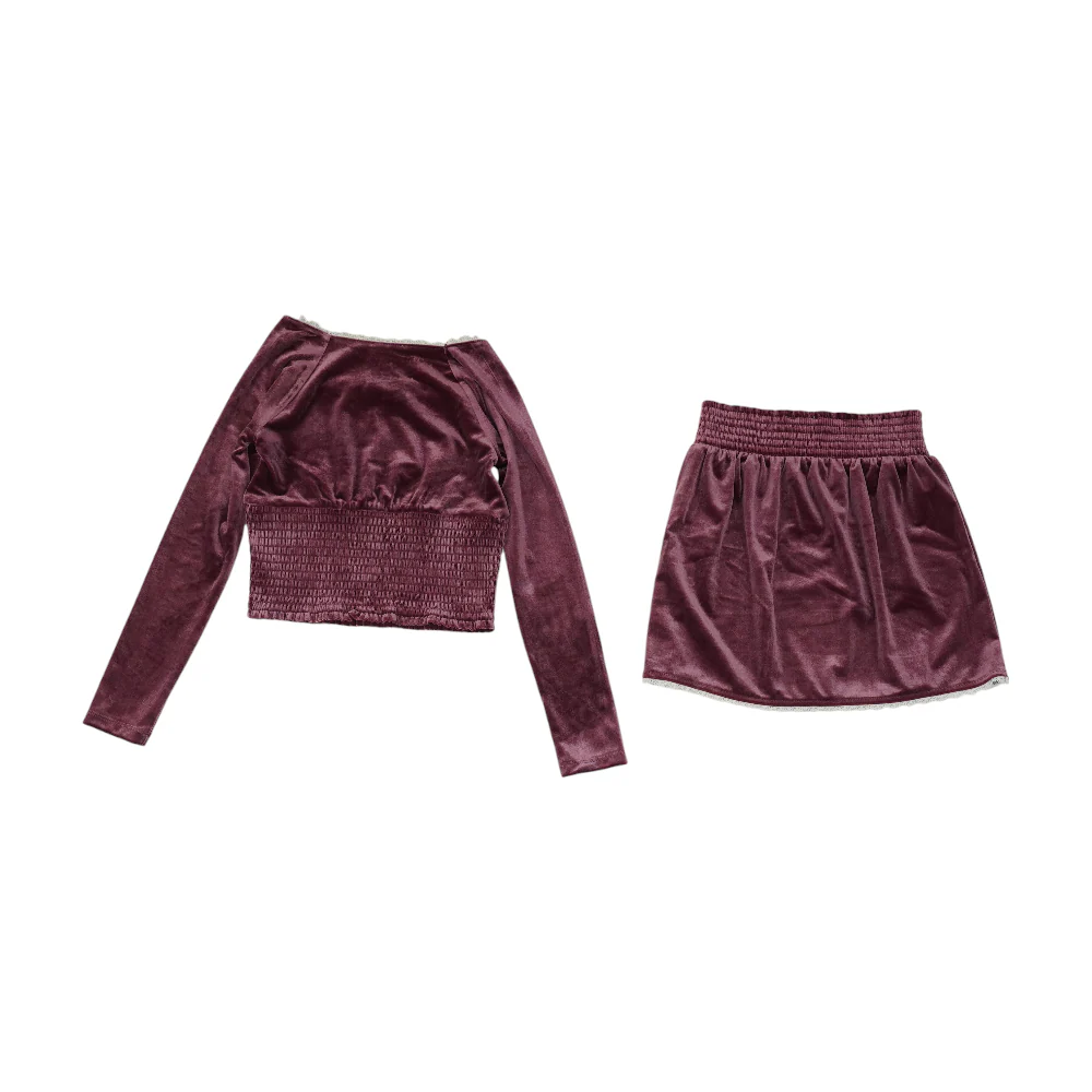 Mauve Long Sleeve Set - Image 2