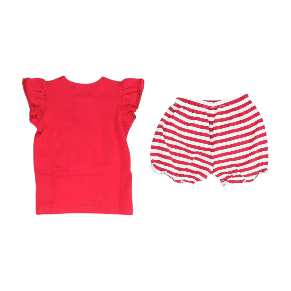 Red Sleeveless Set - Image 2