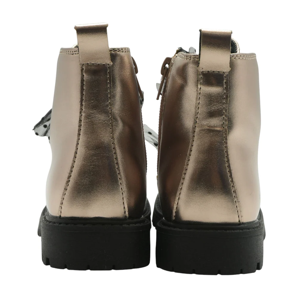 Rose Gold Boots Shoes - Image 2