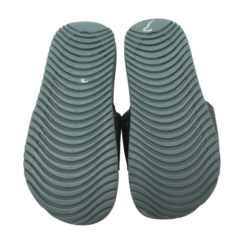 Black Athletic Slides Shoes - Image 3
