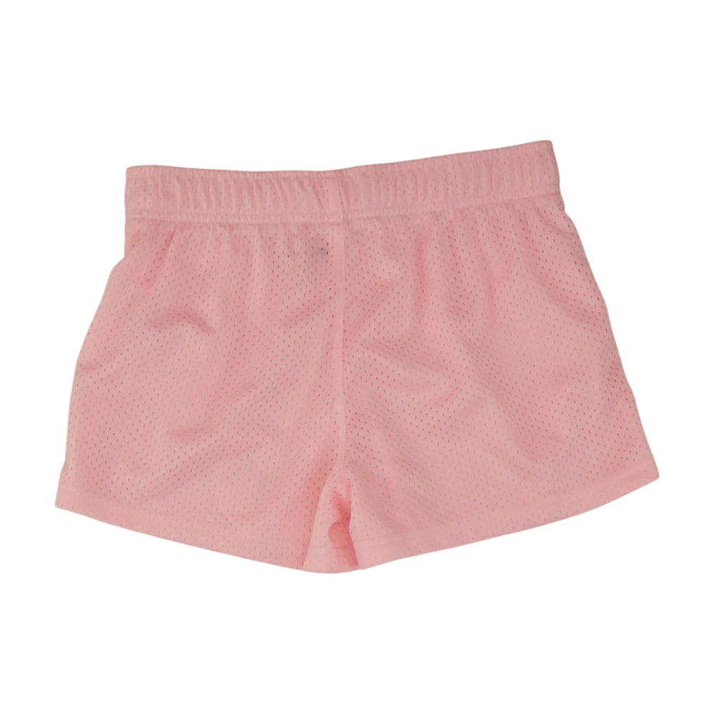 Pink Solid Active Shorts - Image 2