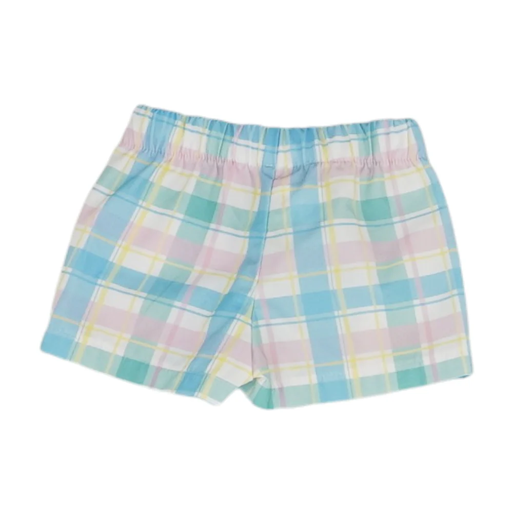Multi Plaid Chino Shorts - Image 2