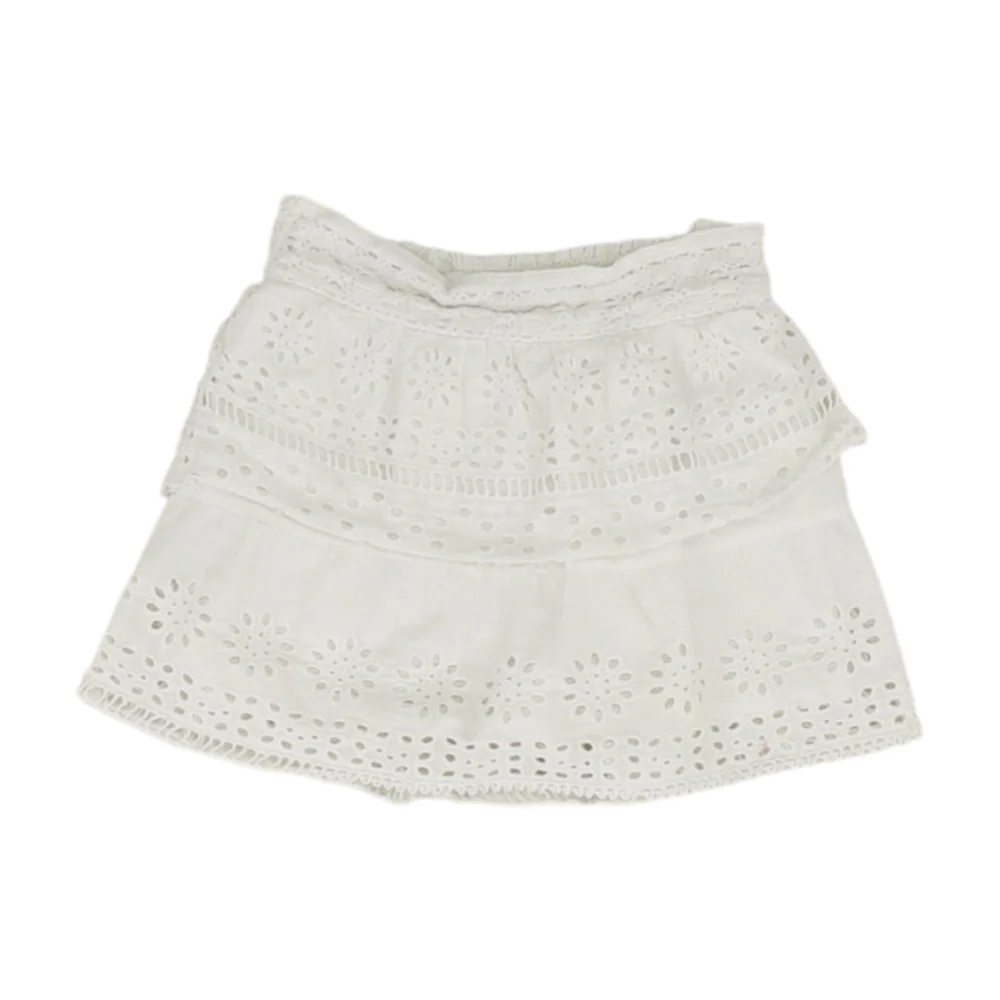 White Skort