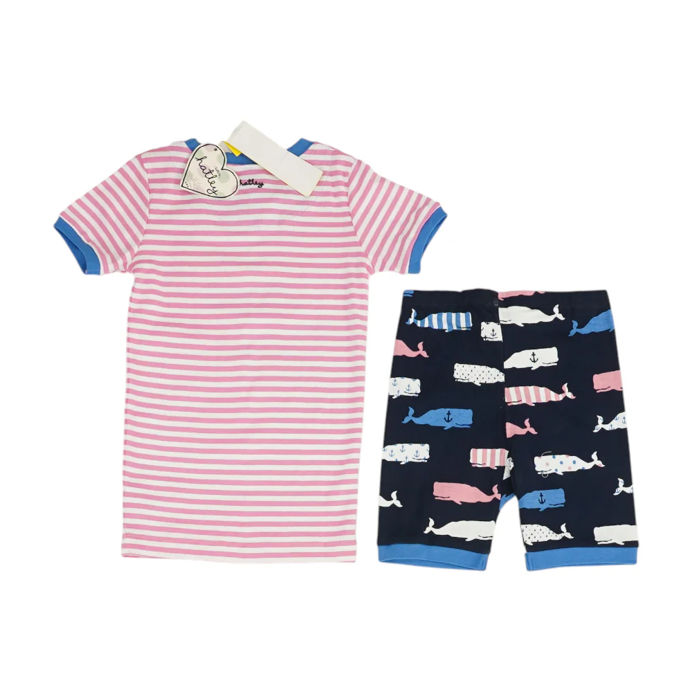 Pink Striped Pajama Set - Image 2