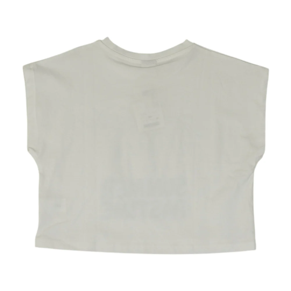 White Print T-Shirt - Image 2