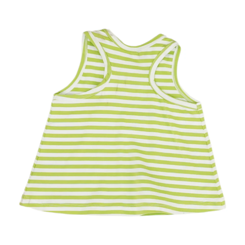 Green Striped T-Shirt - Image 2