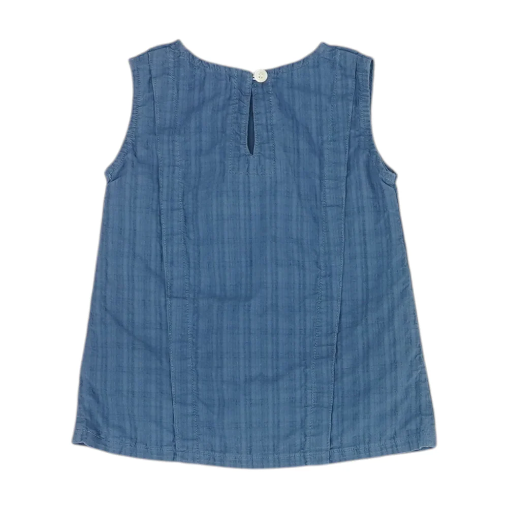 Blue Plaid Blouse - Image 2