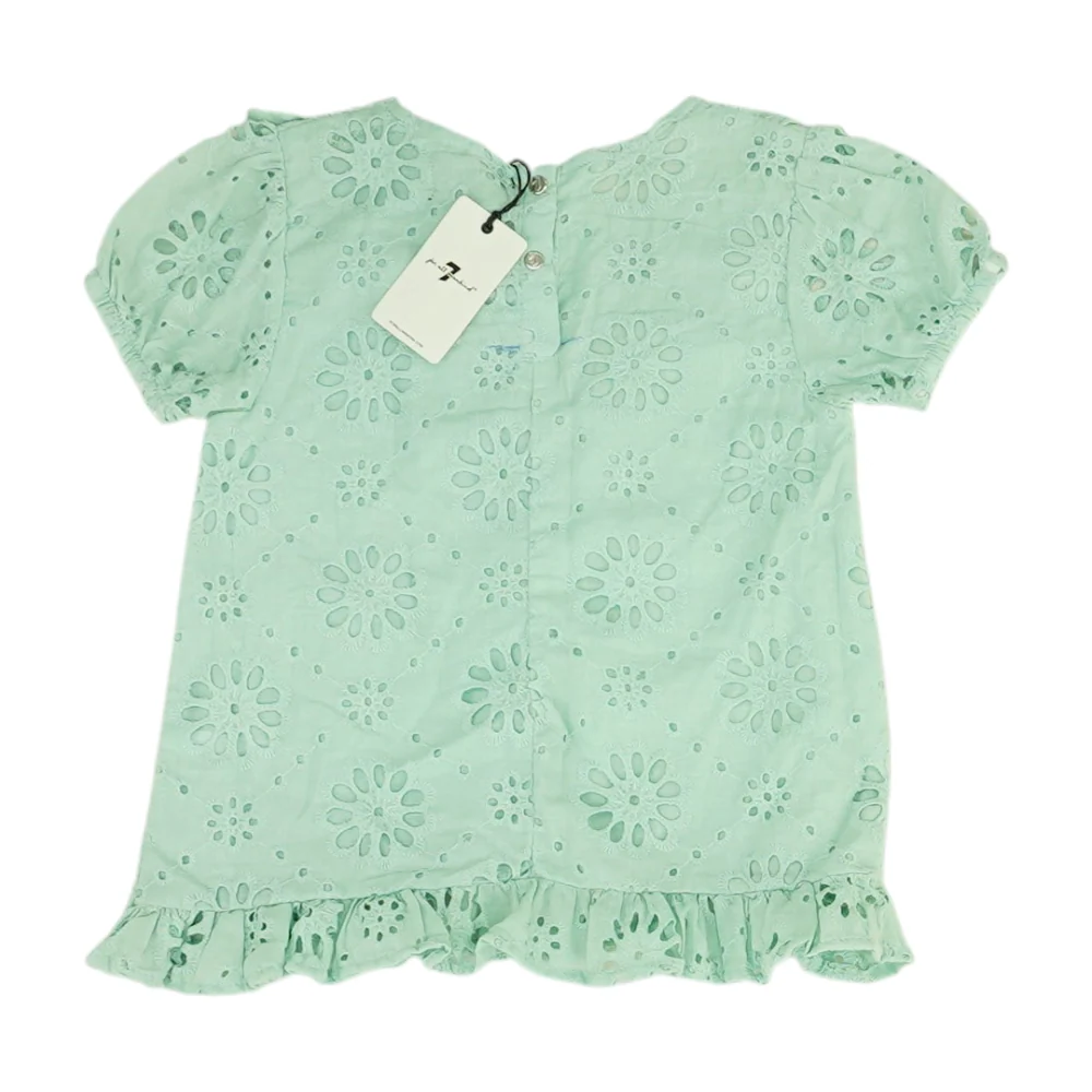 Green Floral Blouse - Image 2