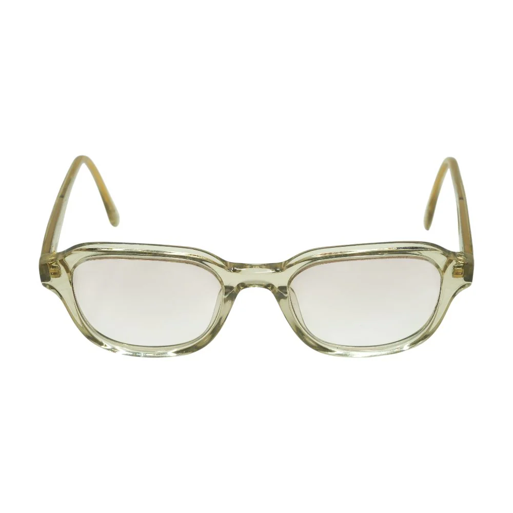 Gold Jimmy II Square Unknown Prescription Eyeglasses - Image 2