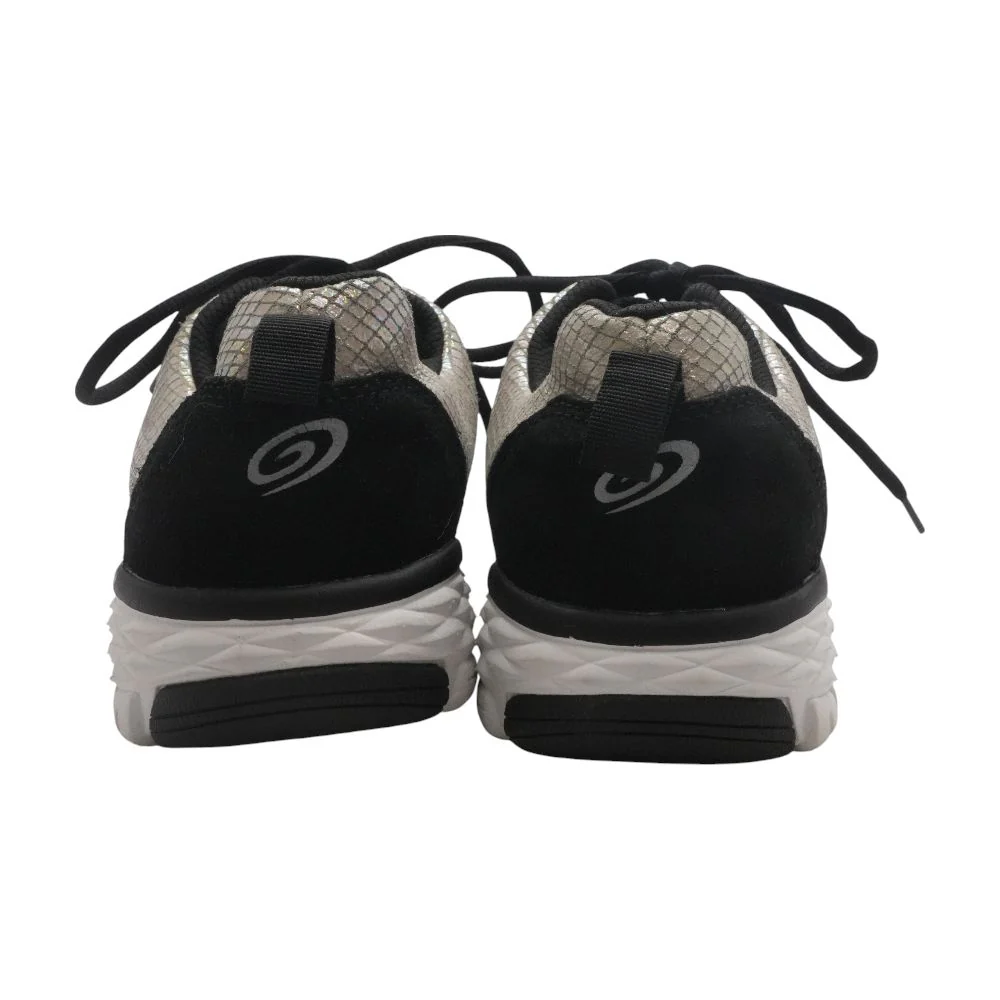 Gold Low Top Athletic Shoes - Image 2
