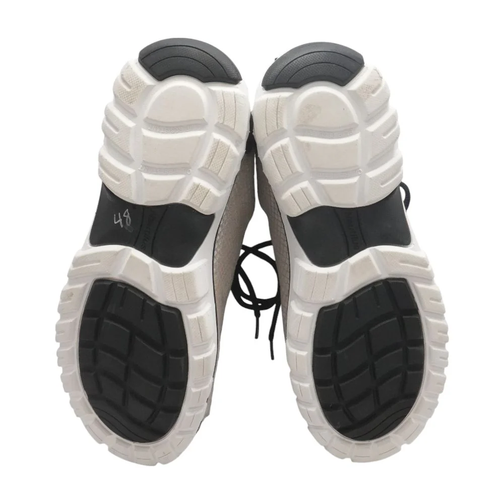 Gold Low Top Athletic Shoes - Image 3