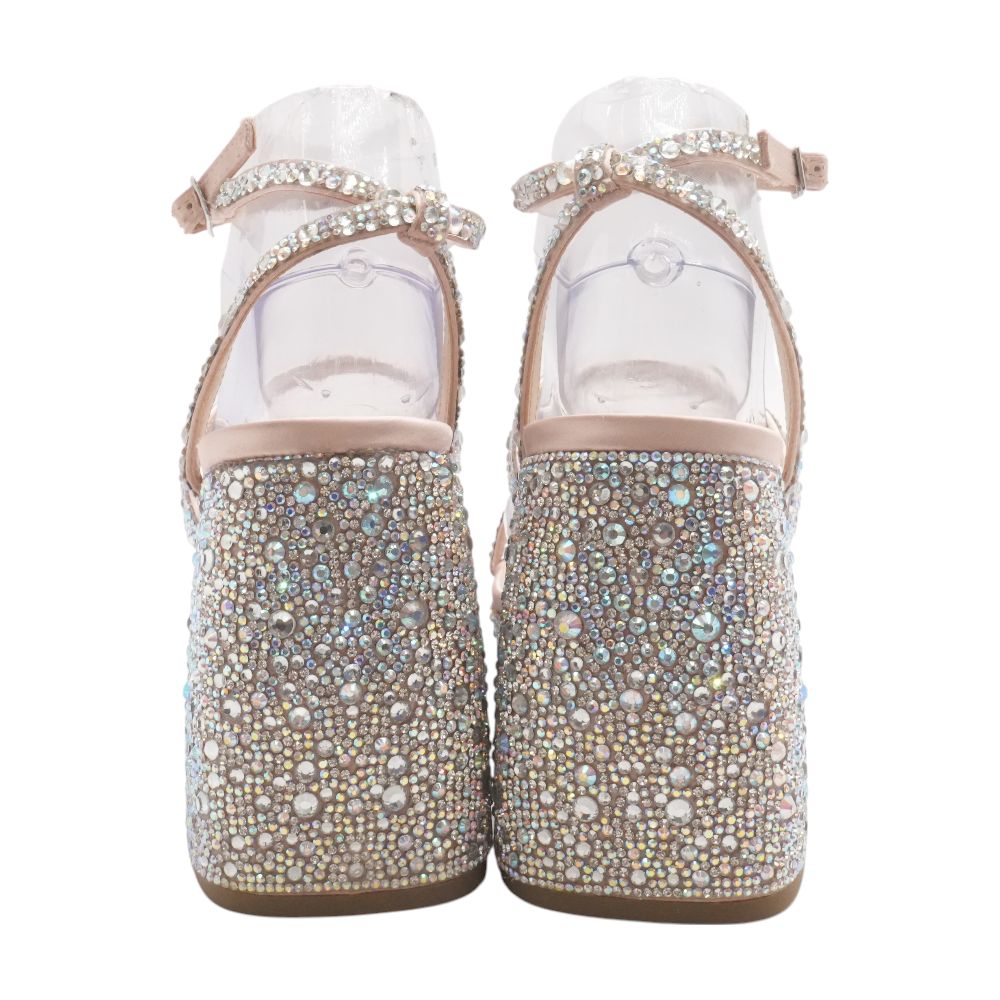 Gold Platform Heels - Image 2