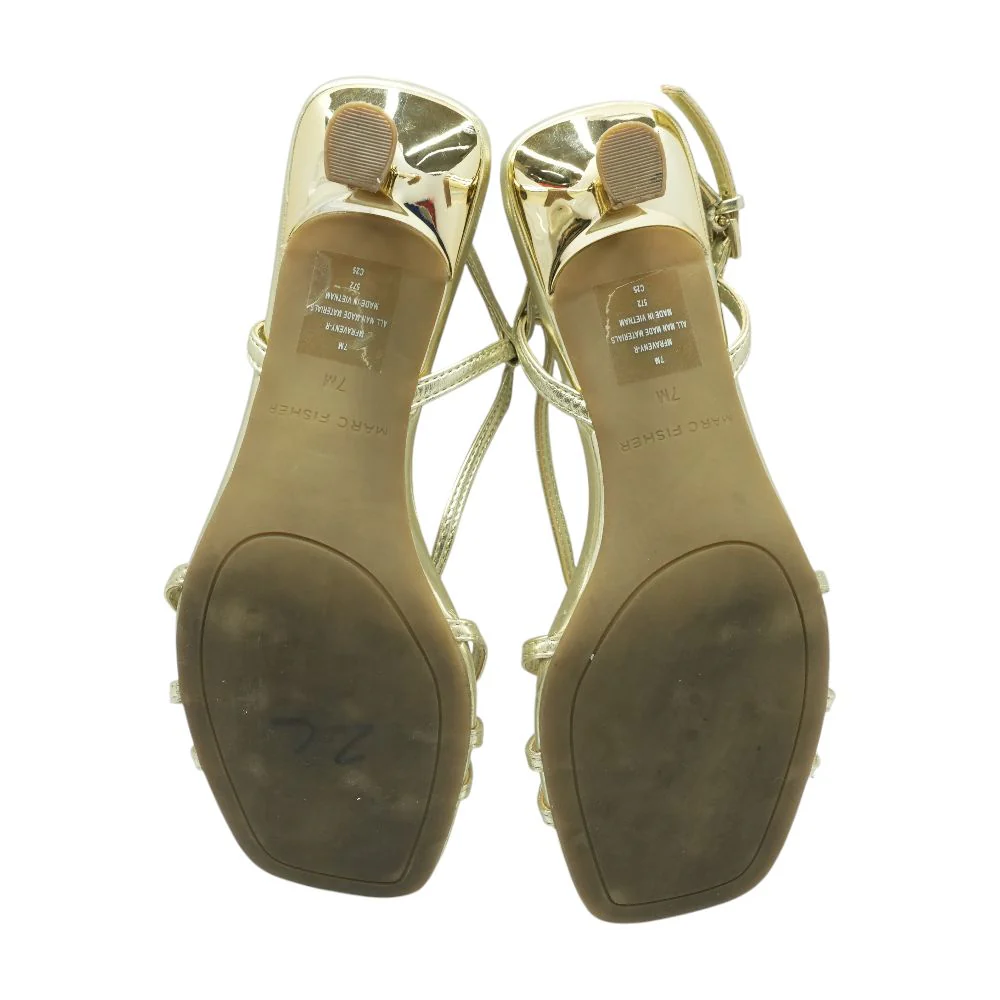 Gold Pump Heels - Image 3