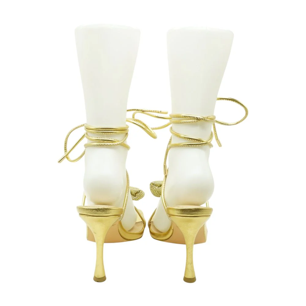 Gold Stiletto Heels - Image 2