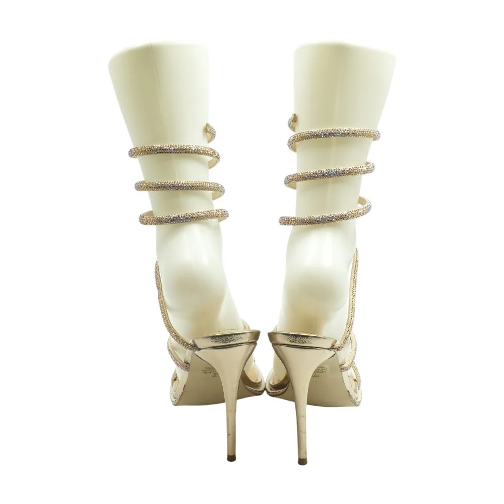 Gold Stiletto Heels - Image 2