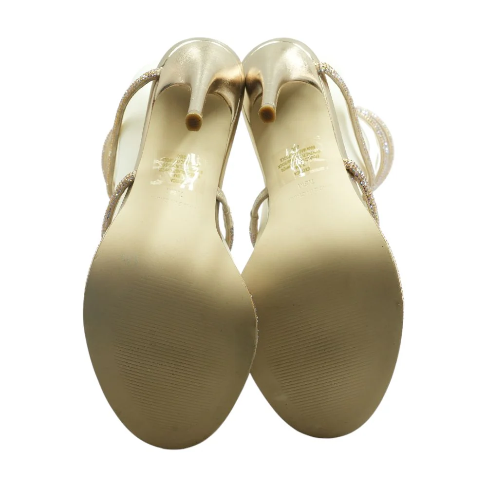 Gold Stiletto Heels - Image 3