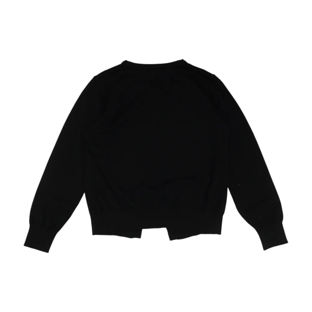 Black Cardigan Sweater - Image 2