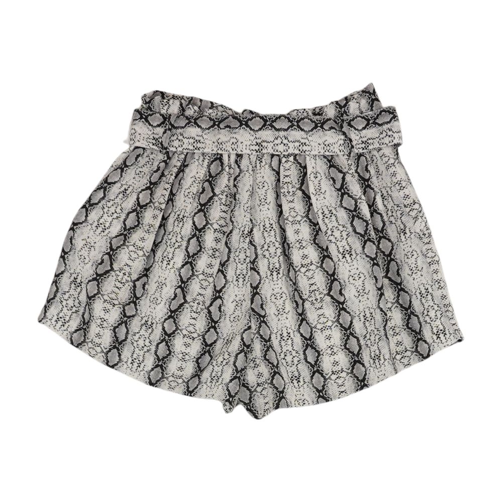 Gray Animal Print Shorts - Image 2