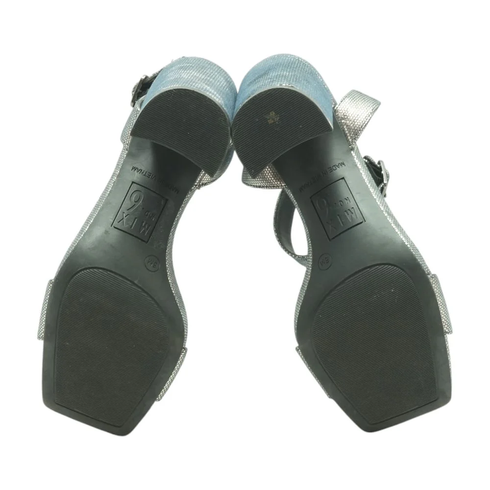 Gray Block Heels - Image 3