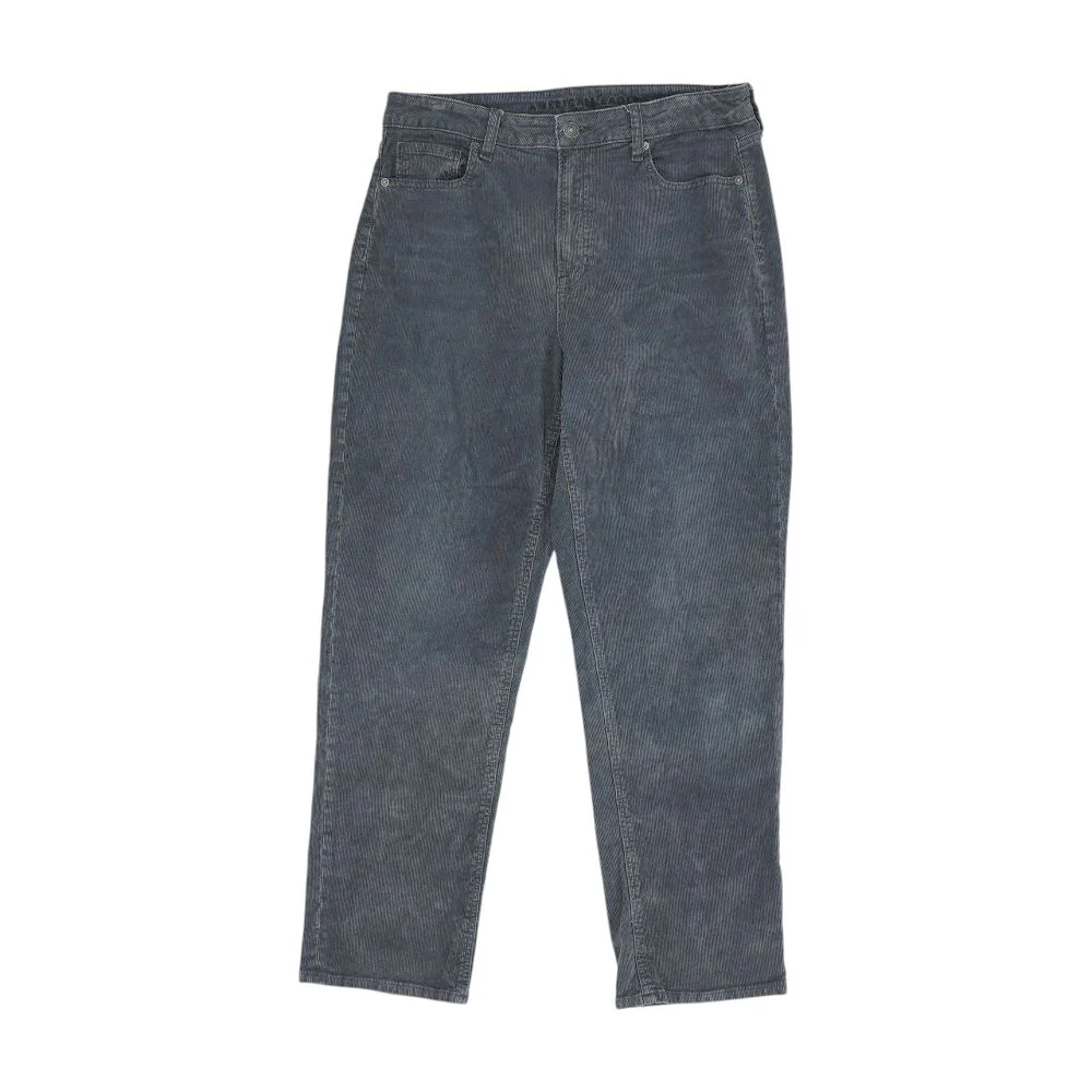 Gray Casual Pants