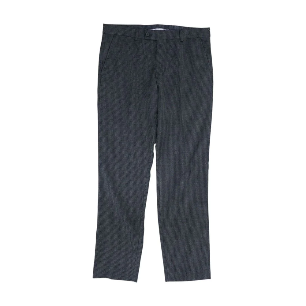 Gray Check Dress Pants