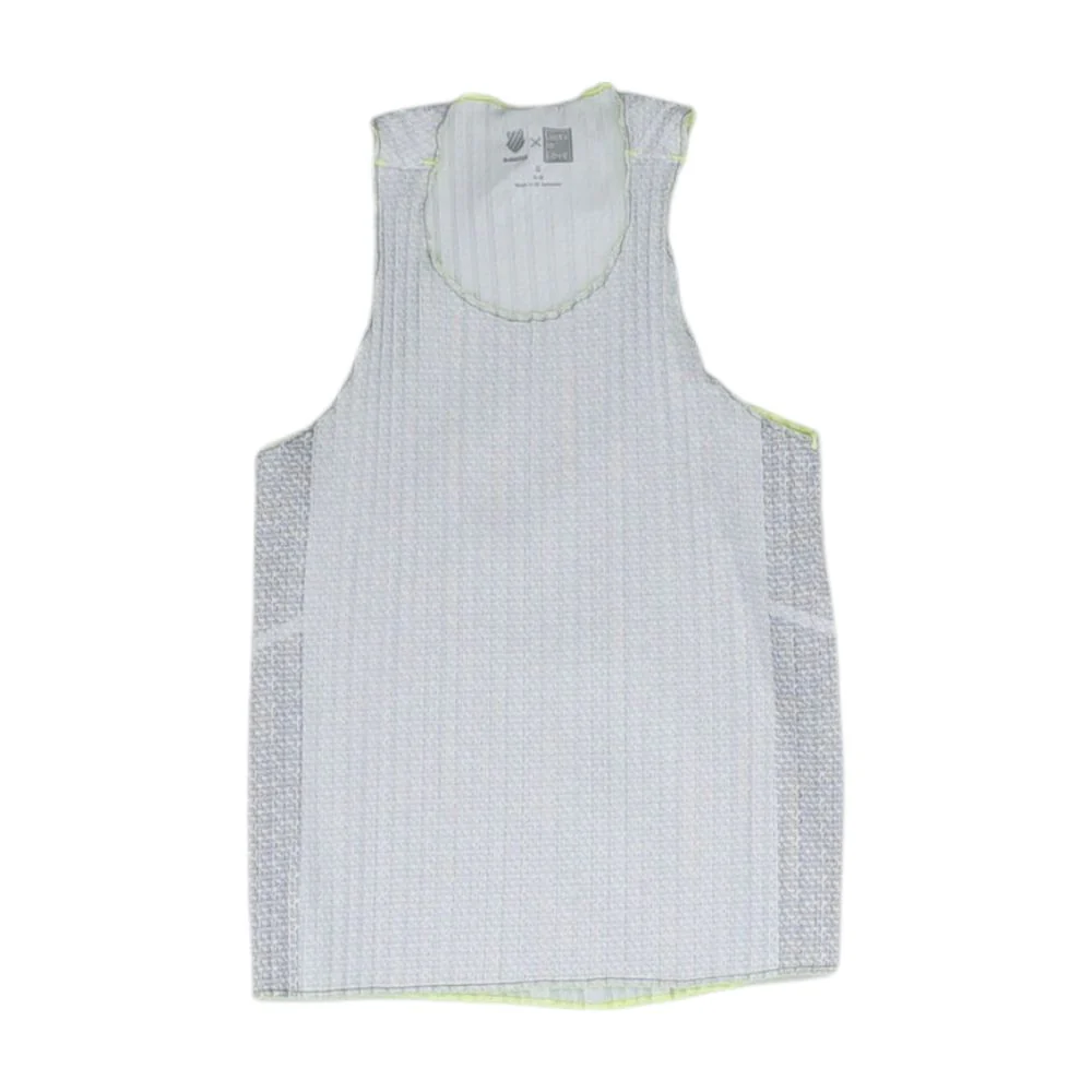 Gray Geometric Tank T-Shirt