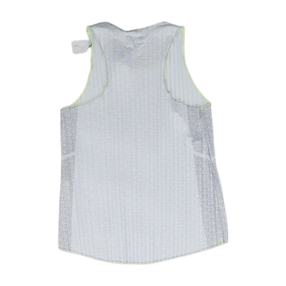 Gray Geometric Tank T-Shirt - Image 2