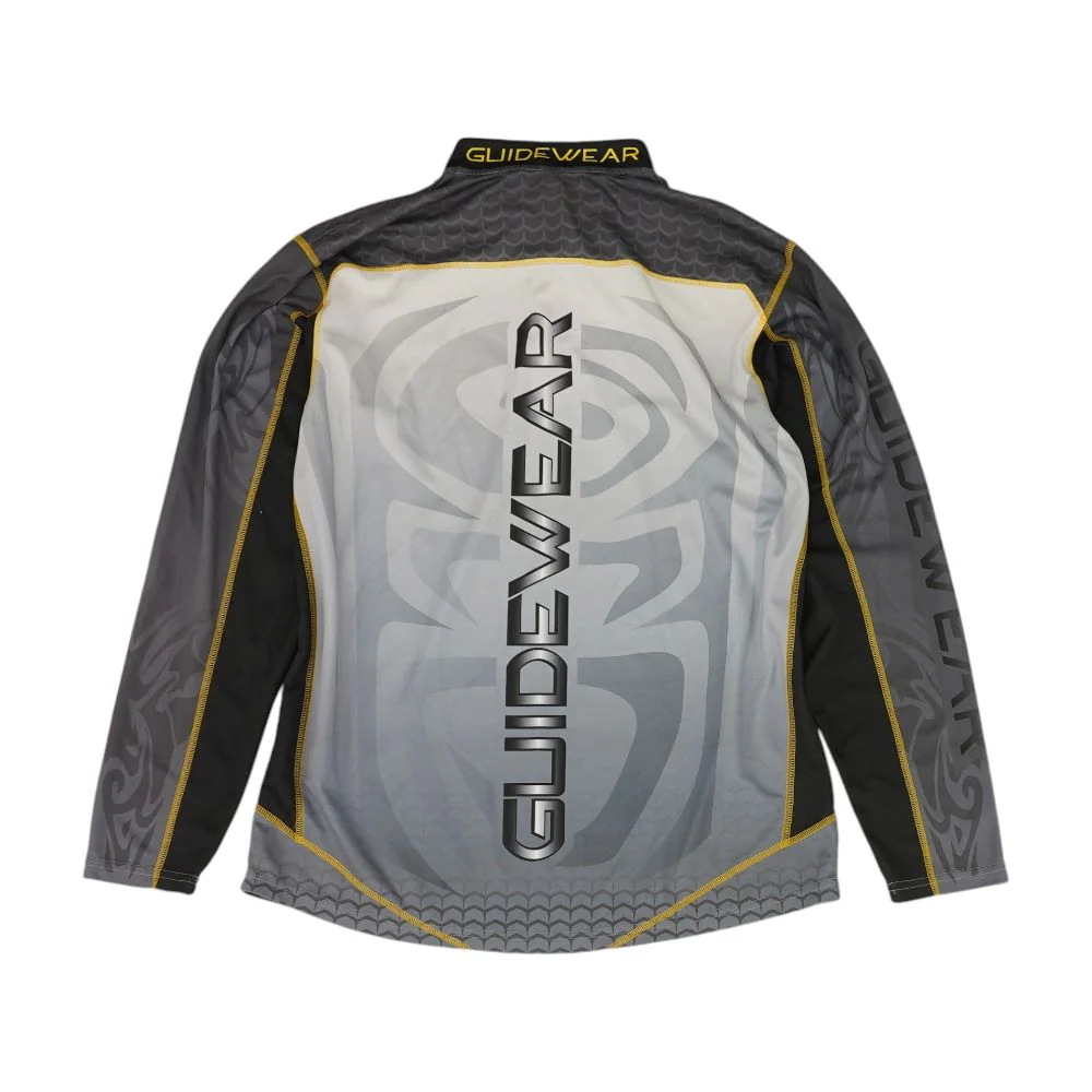 Gray Graphic 1/4 Zip Pullover - Image 2