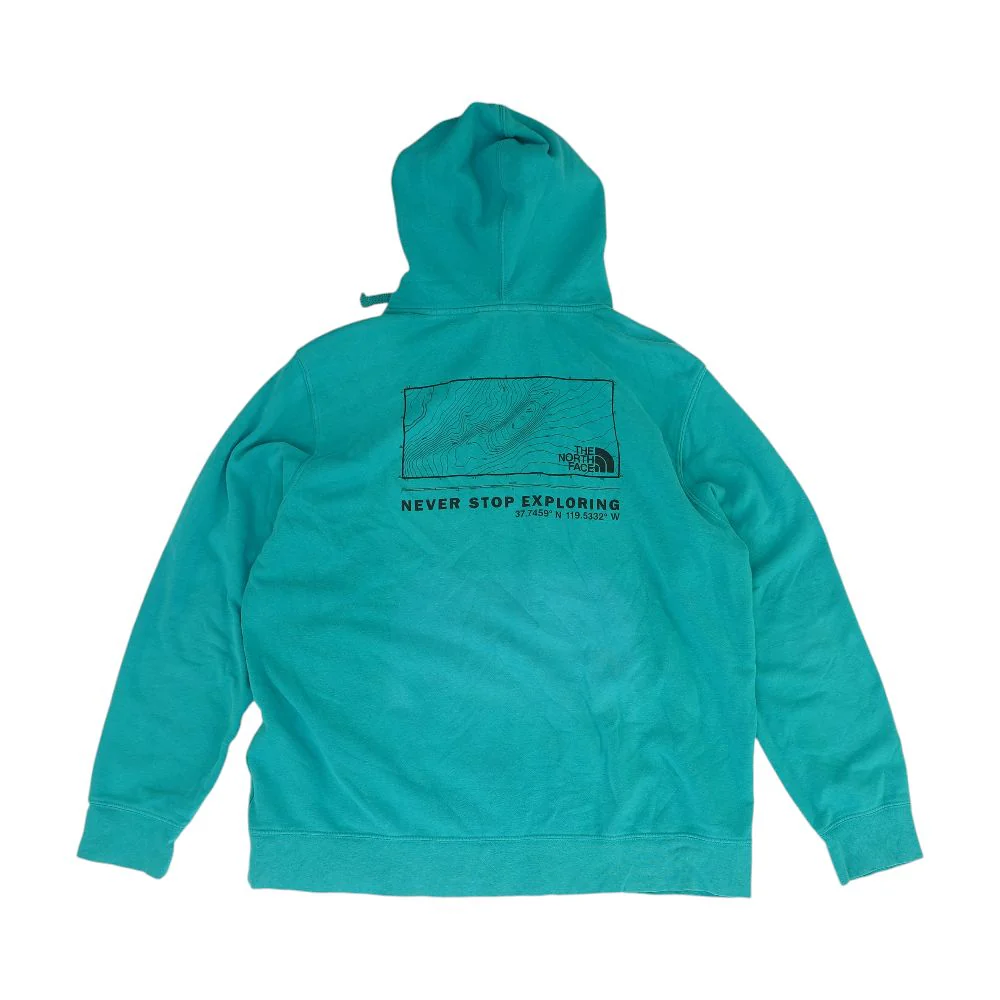 Gray Graphic Hoodie Pullover - Image 3