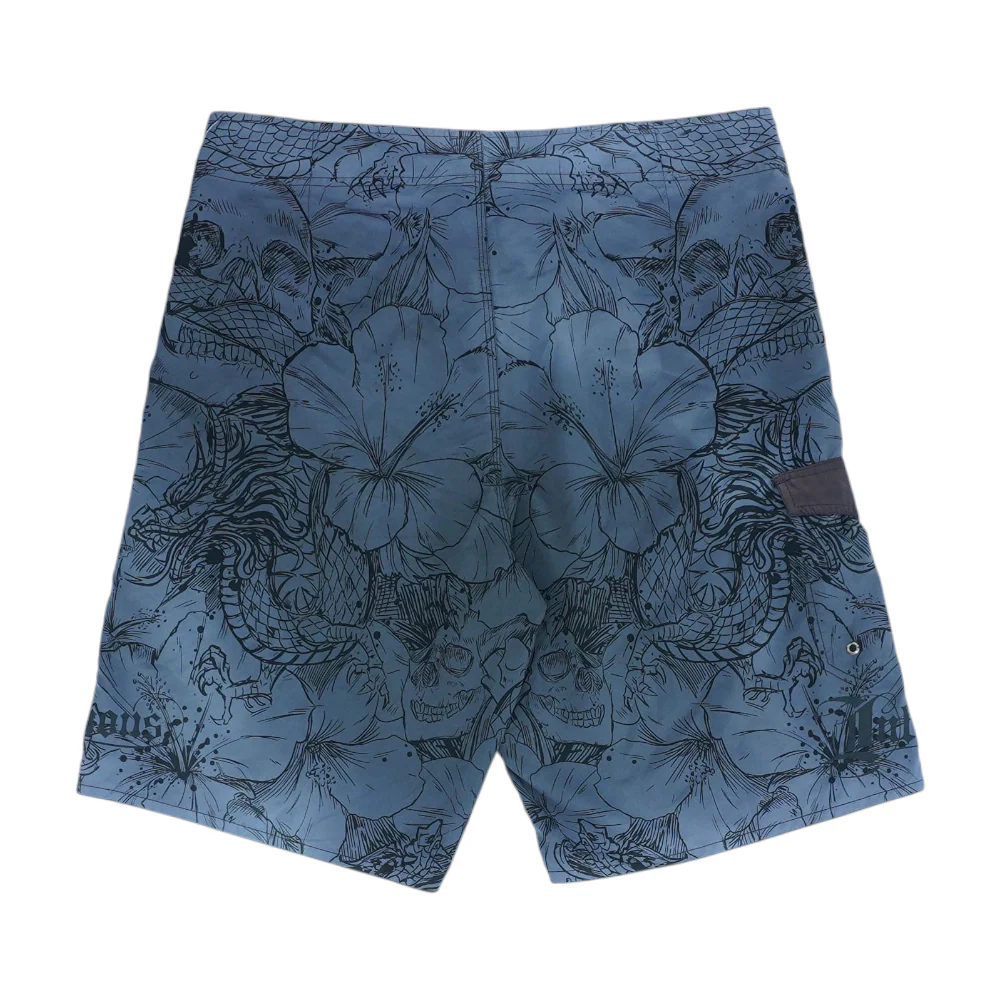 Gray Graphic Swim Bottom - Image 2
